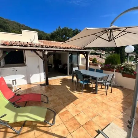 Apartment Mas Renove 4 Pers, Terrasse, Piscine, Proche Plages - Fr-1-726-4 La Croix-Valmer